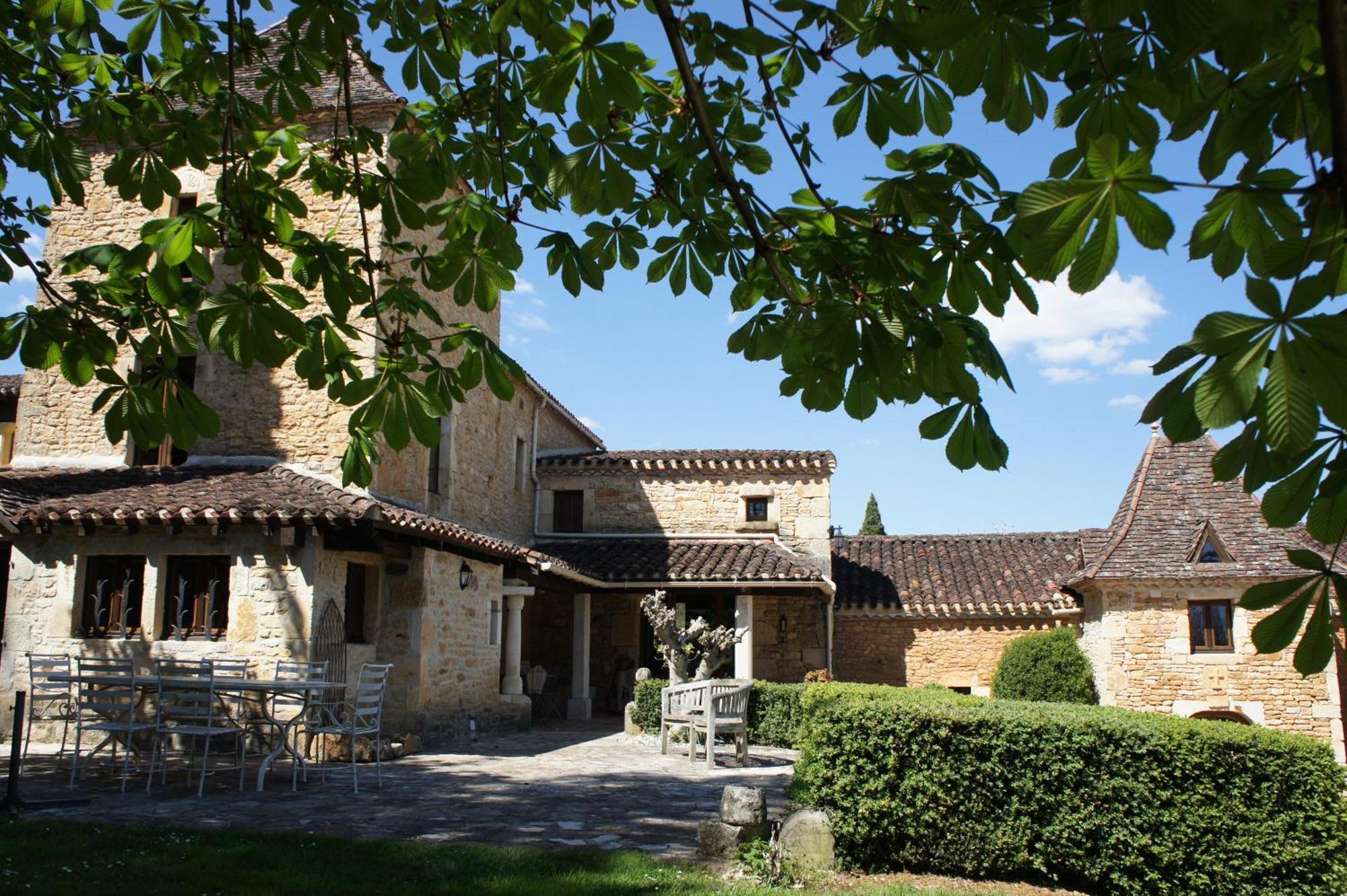 Отель Domaine Du Cardou Puy-l'Eveque Экстерьер фото